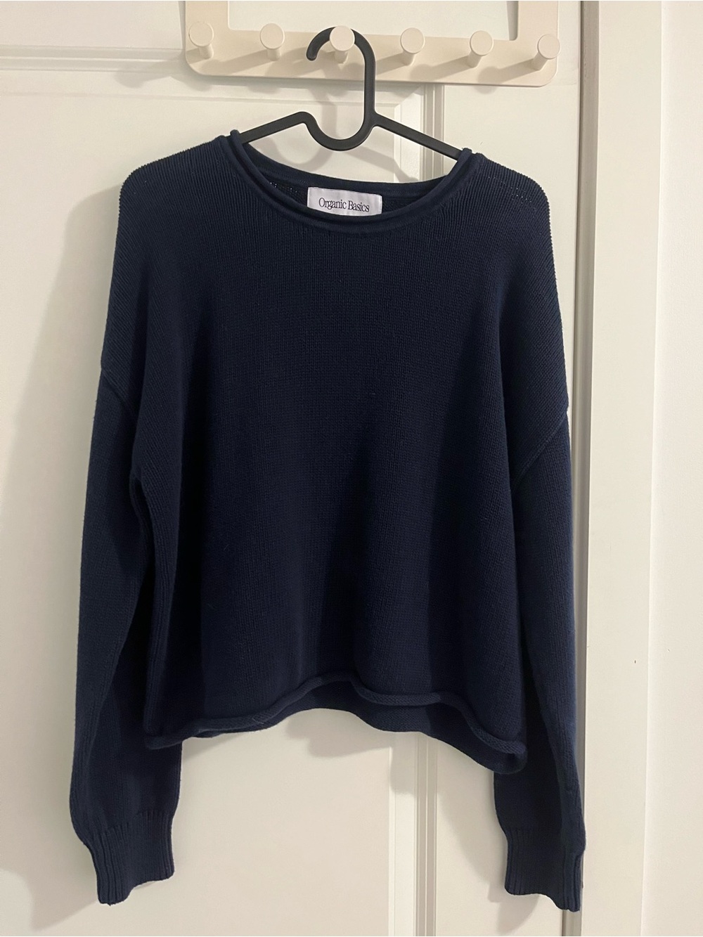 Organic Basics Navy Sweater